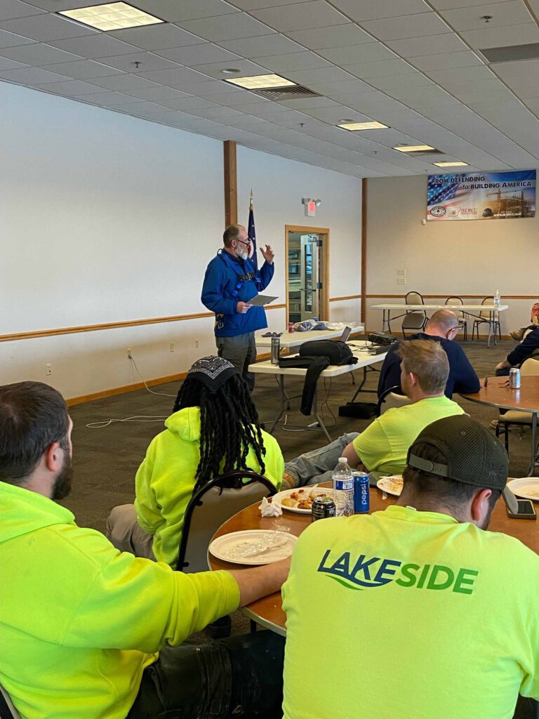 Lakeside team OSHA course