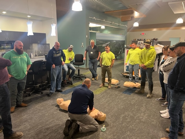 lakeside employee CPR/AED First Aid certification