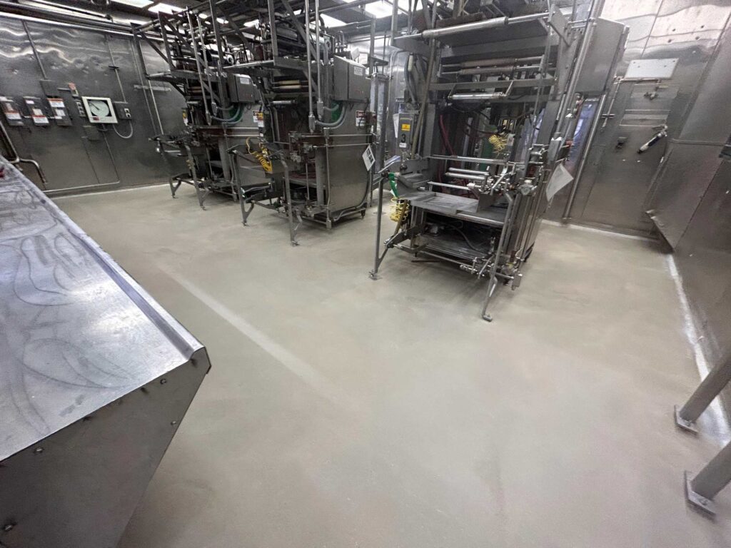 Heinz facility floor with machinery