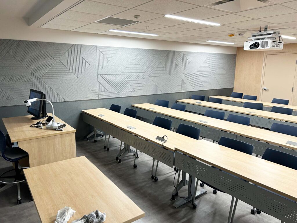 University of Toledo North Engineering Building classroom