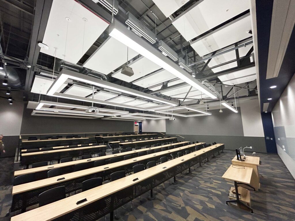 University of Toledo North Engineering Building classroom renovation